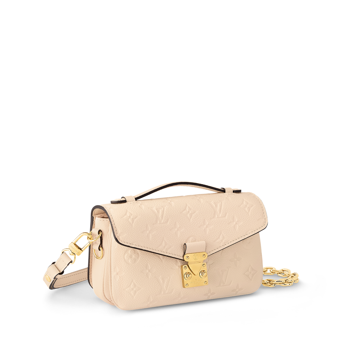 LV Pochette Métis East West Crème