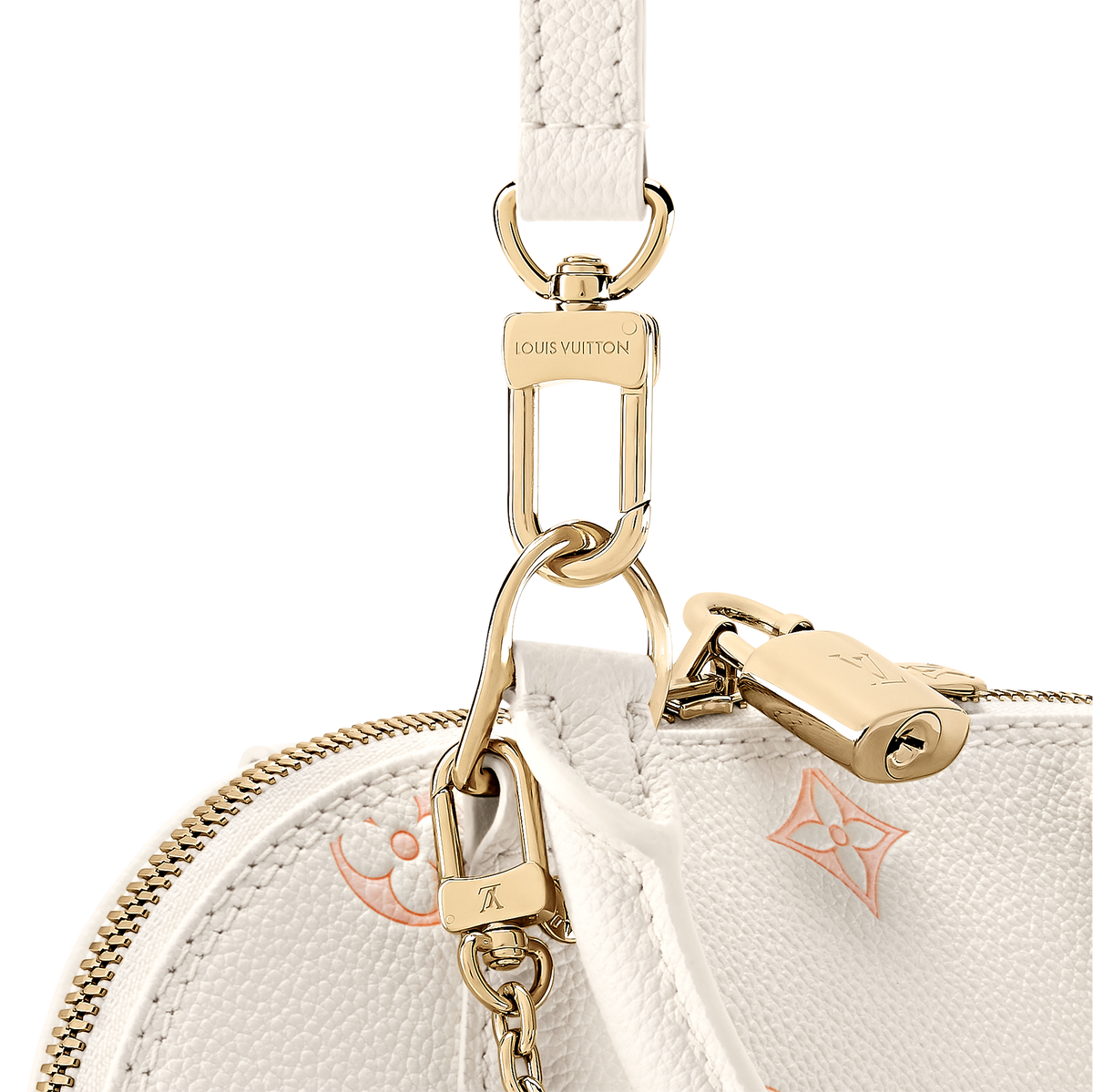 LV Sac Alma BB Blanc Pêche