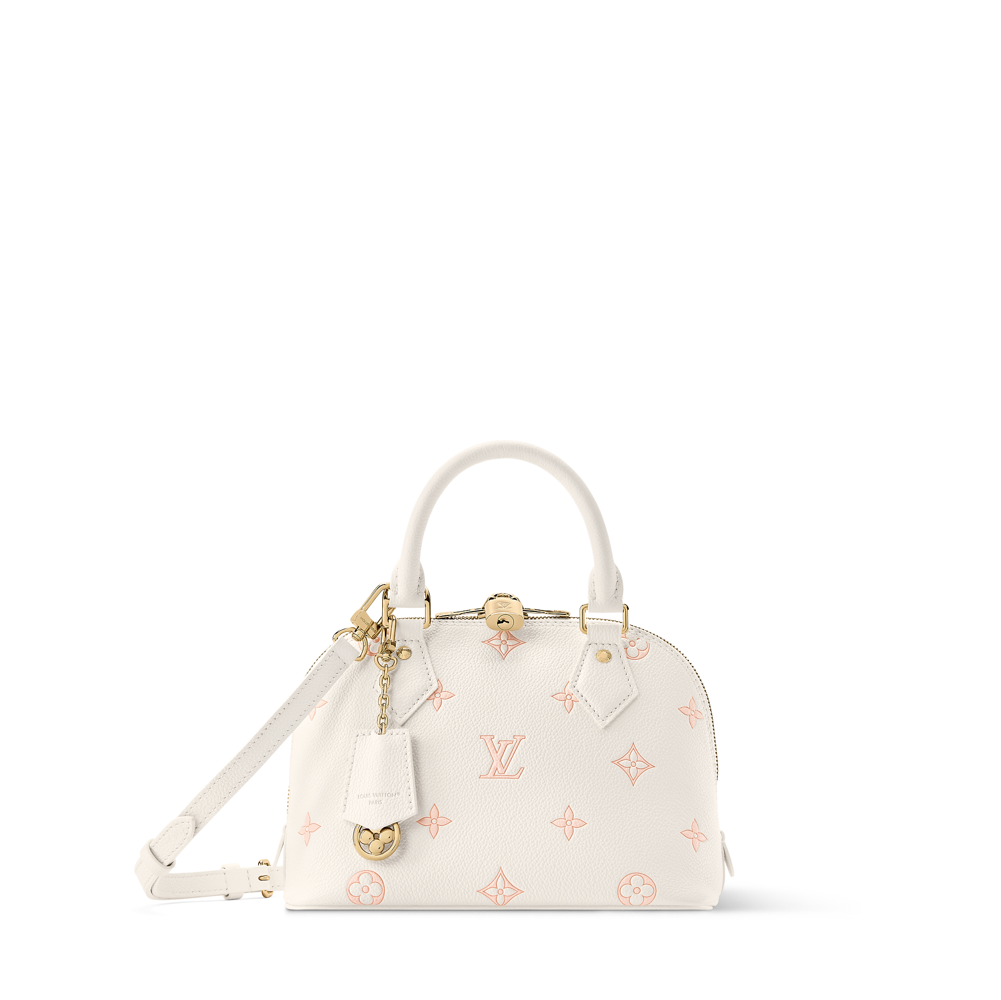LV Sac Alma BB Blanc Pêche