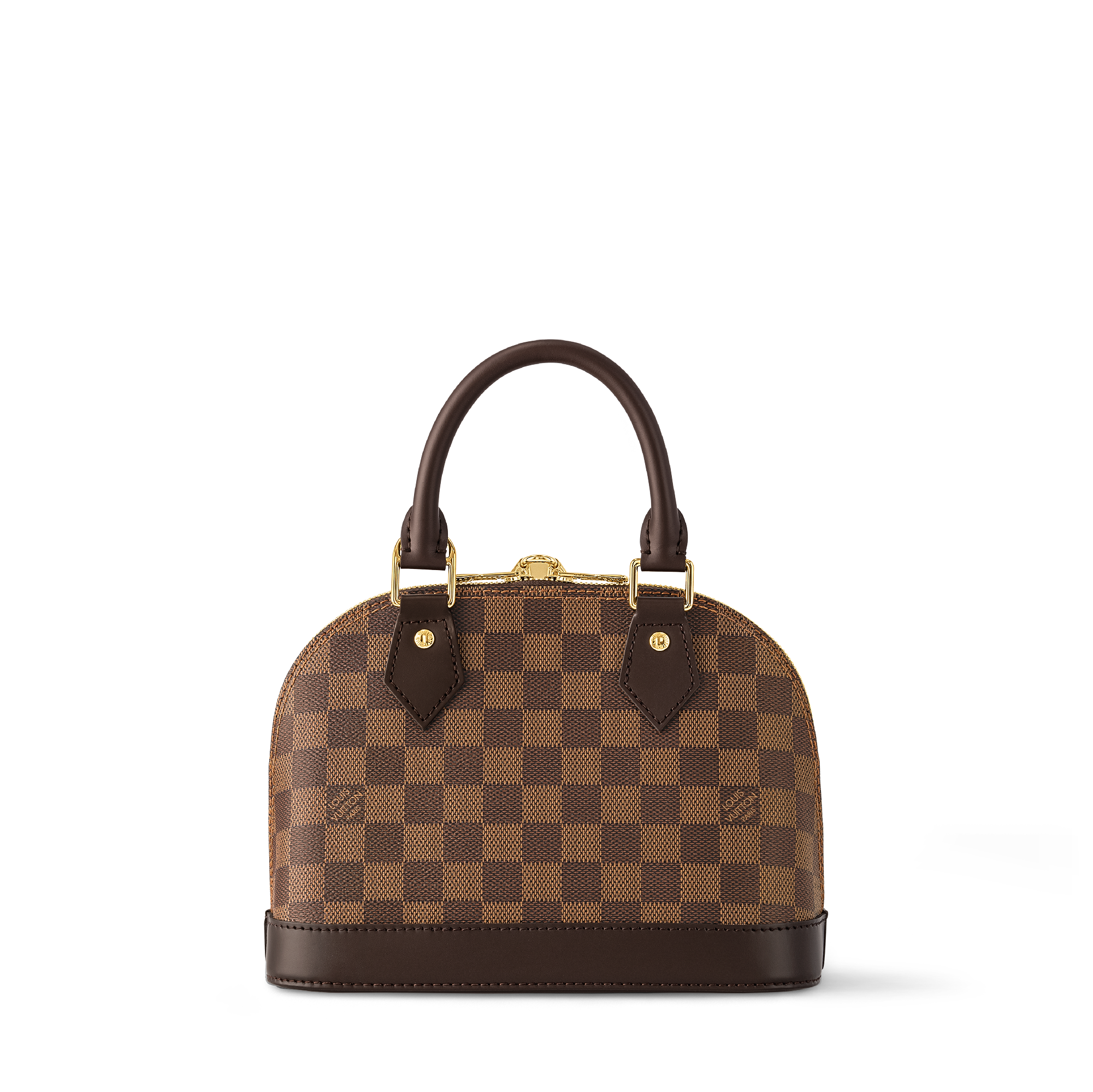 LV Sac Alma BB Toile Damier Ébène