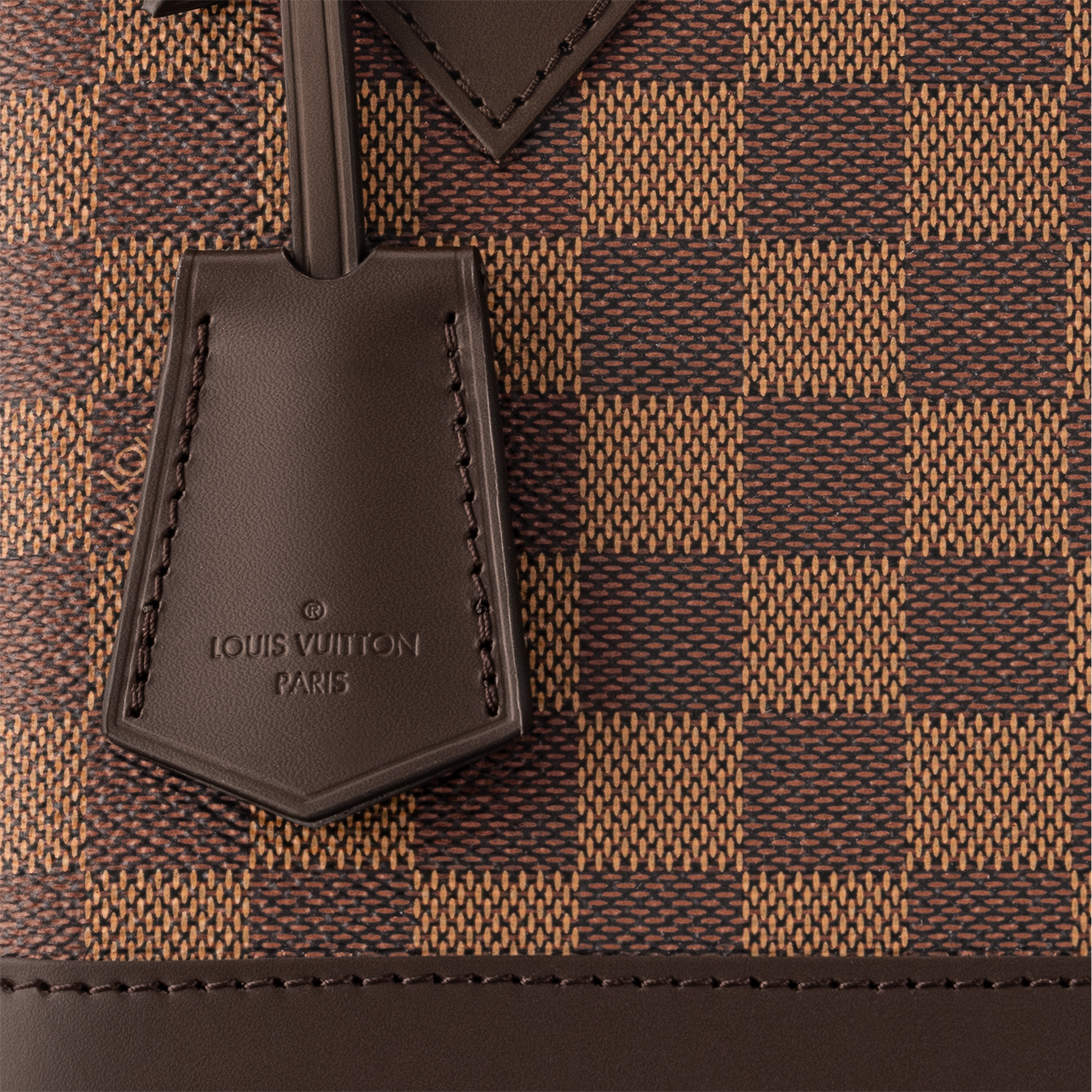 LV Sac Alma BB Toile Damier Ébène