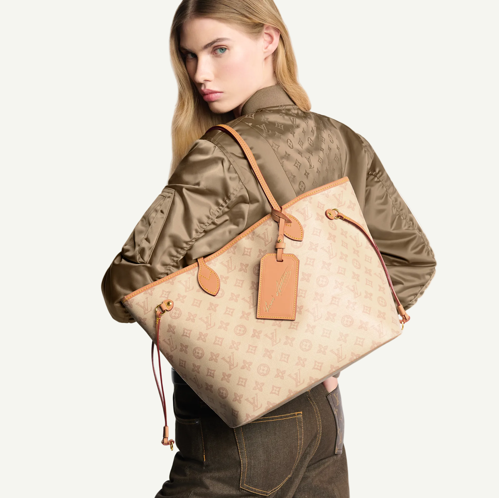 LV Sac Neverfull MM Toile Monogram