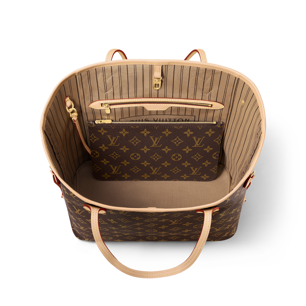 LV Sac Neverfull MM Toile Monogram