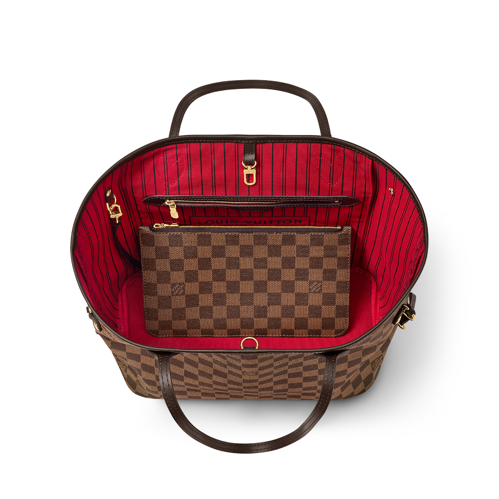LV Sac Neverfull MM Toile Damier