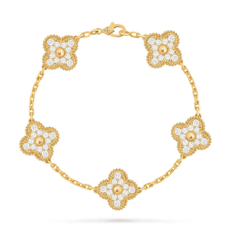 Van Cleef - Vintage Alhambra 5 motifs Diamant