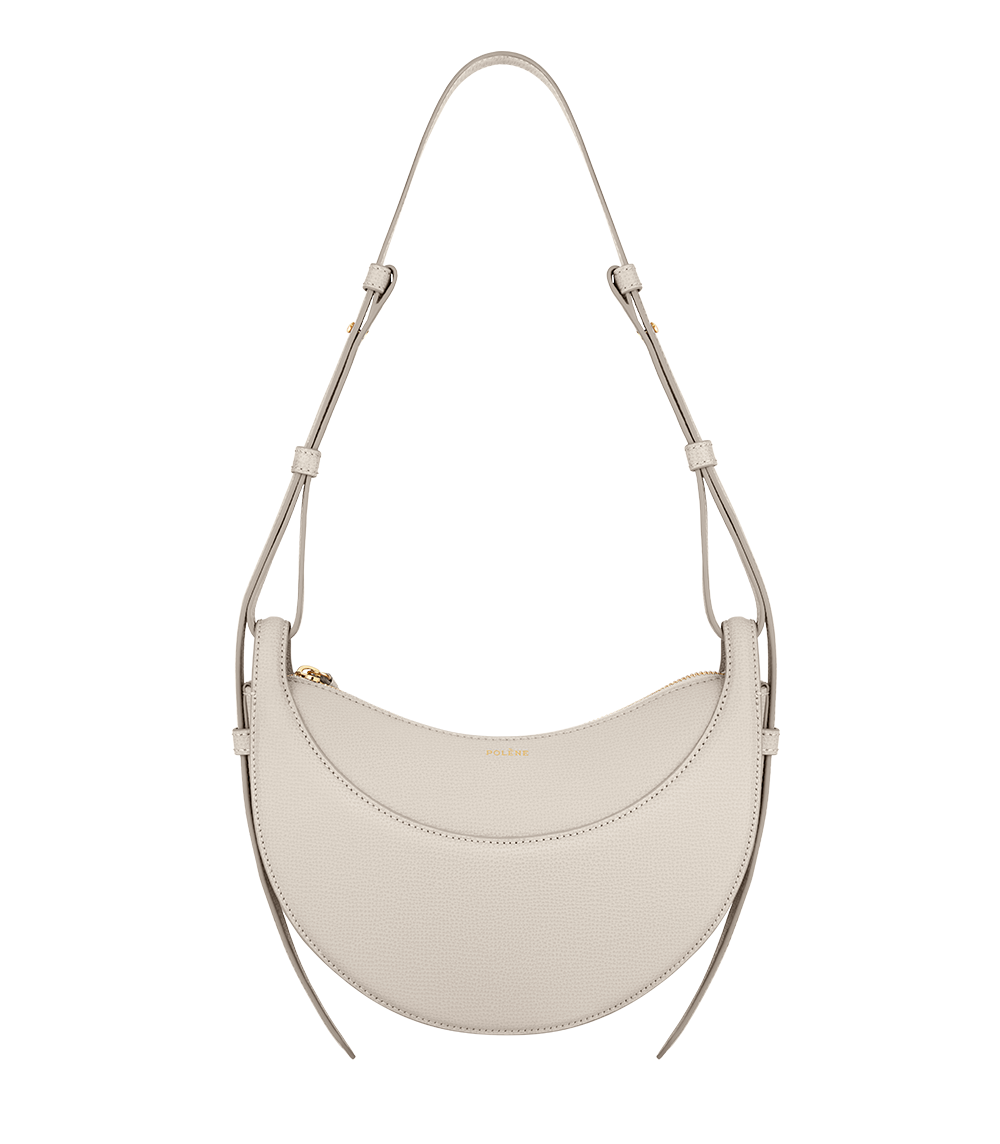 Polène Sac Numéro Dix Craie Grainé
