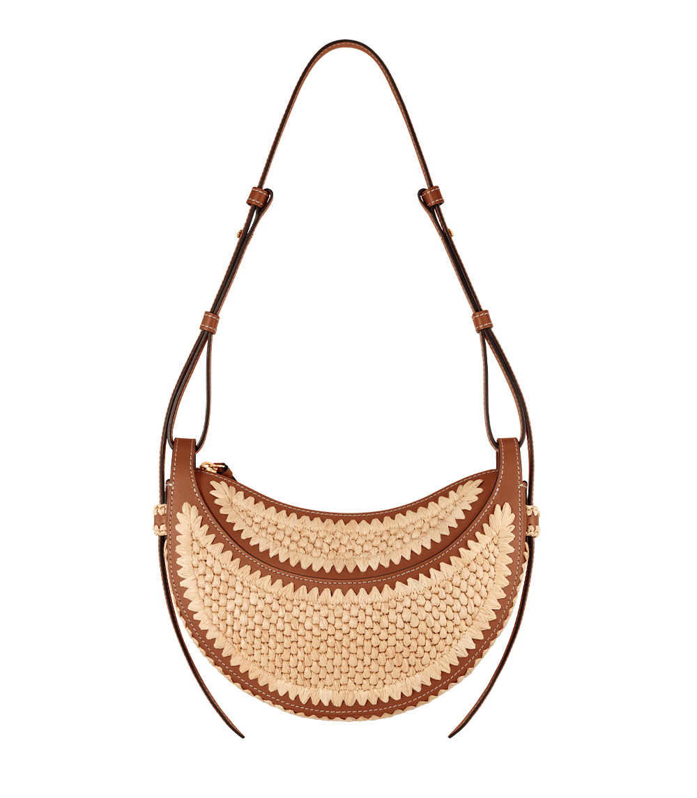 Polène Sac Numéro Dix Raphia