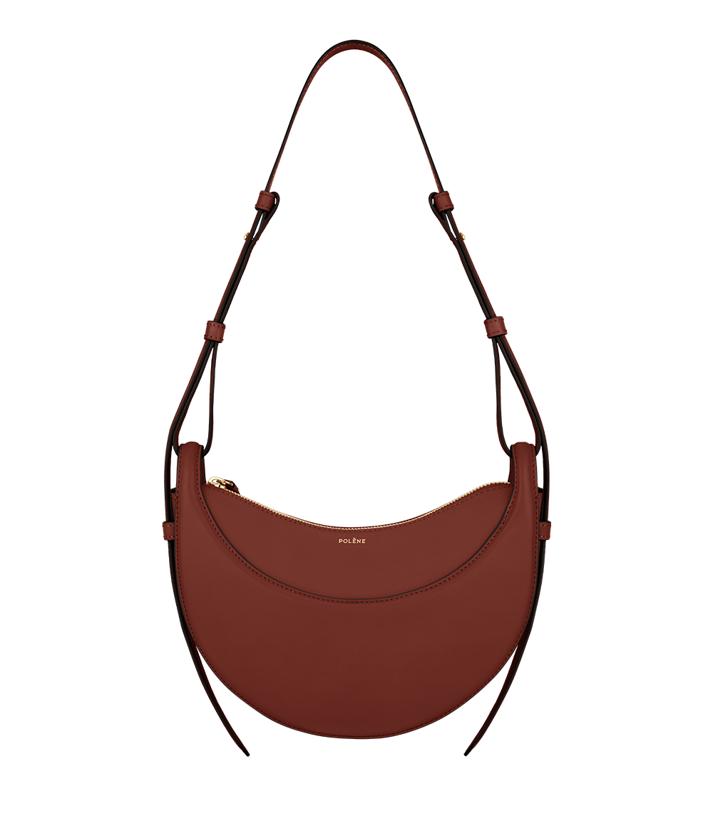 Polène Sac Numéro Dix Argile Rouge Lisse