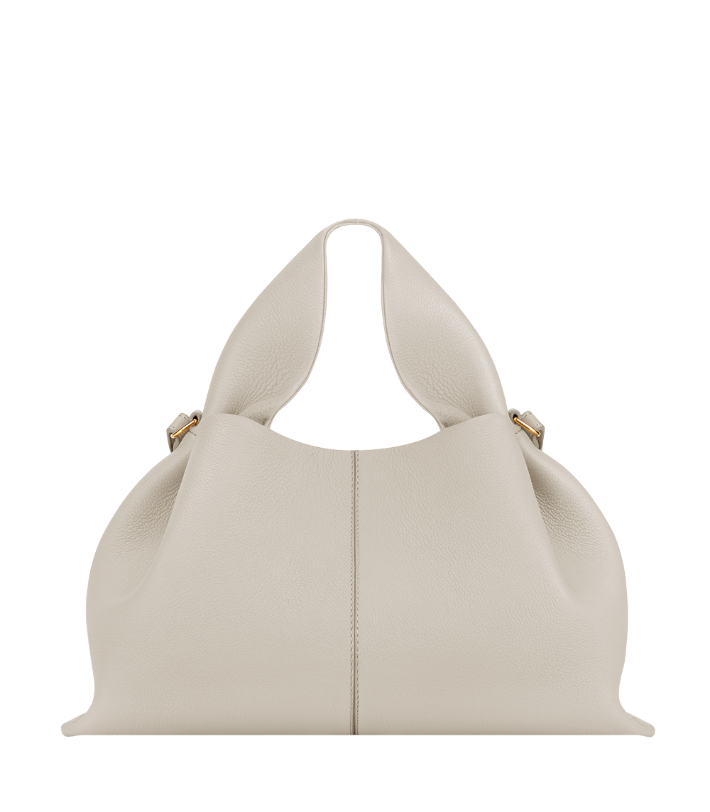 Polène Sac Numéro Neuf Craie Grainé