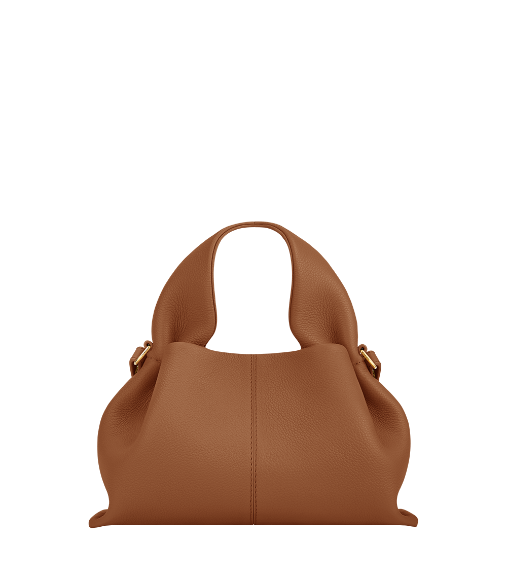 Polène Sac Numéro Neuf Mini Camel Grainé