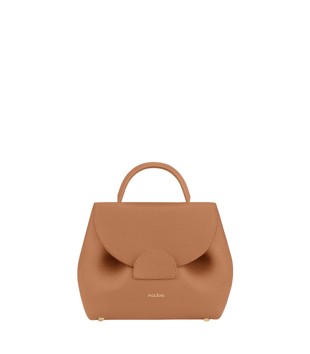 Polène Sac Numéro Un Nano Tan Grainé