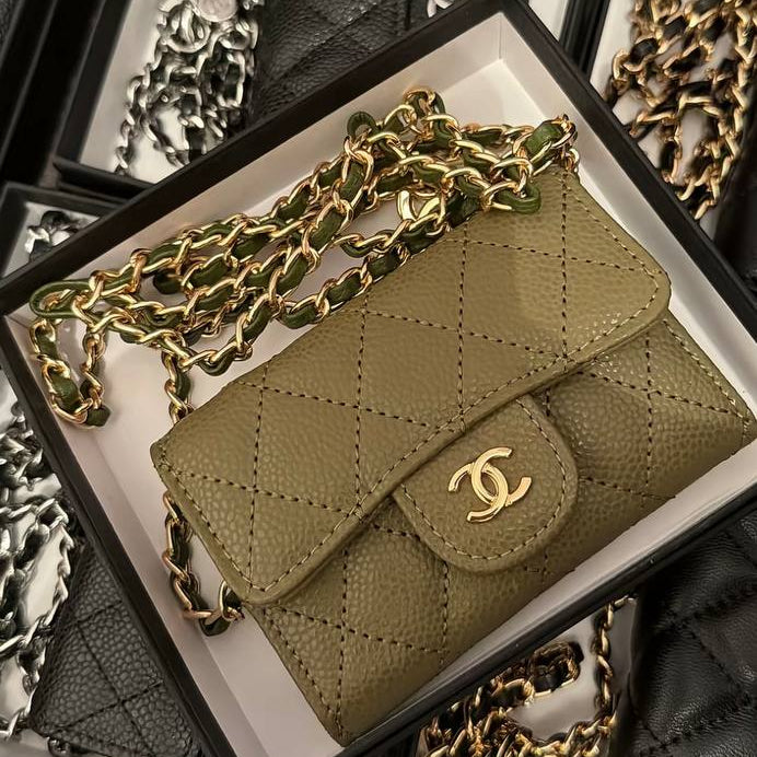 Mini Sac Chanel Vert