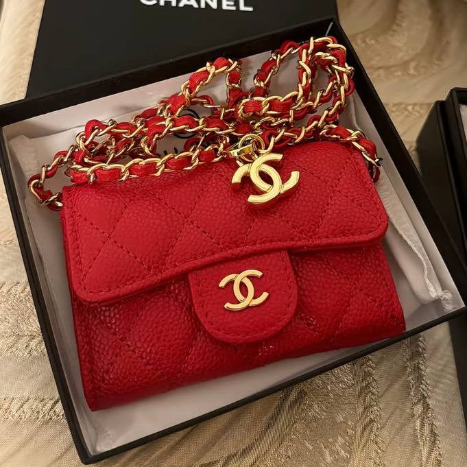 Mini Sac Chanel Rouge