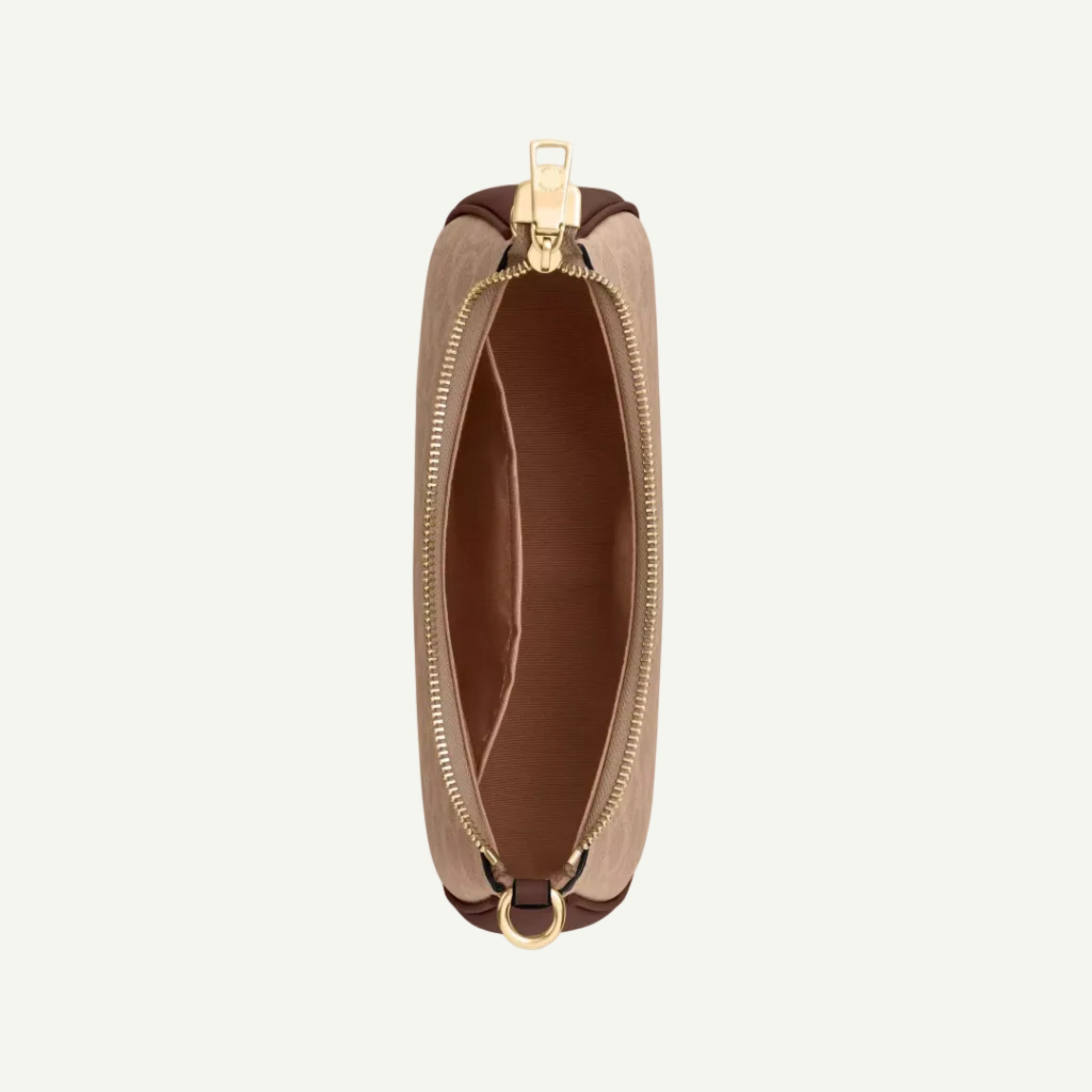 Coach Sac Teri Toile Marron