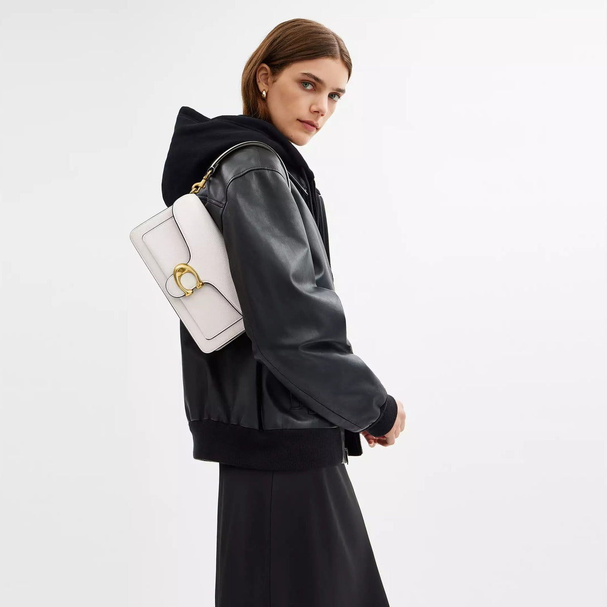 Coach Sac Tabby 26 Blanc