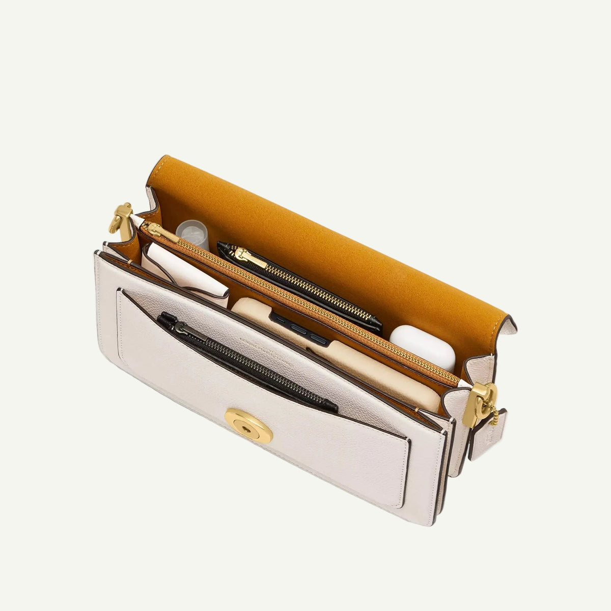 Coach Sac Tabby 26 Blanc