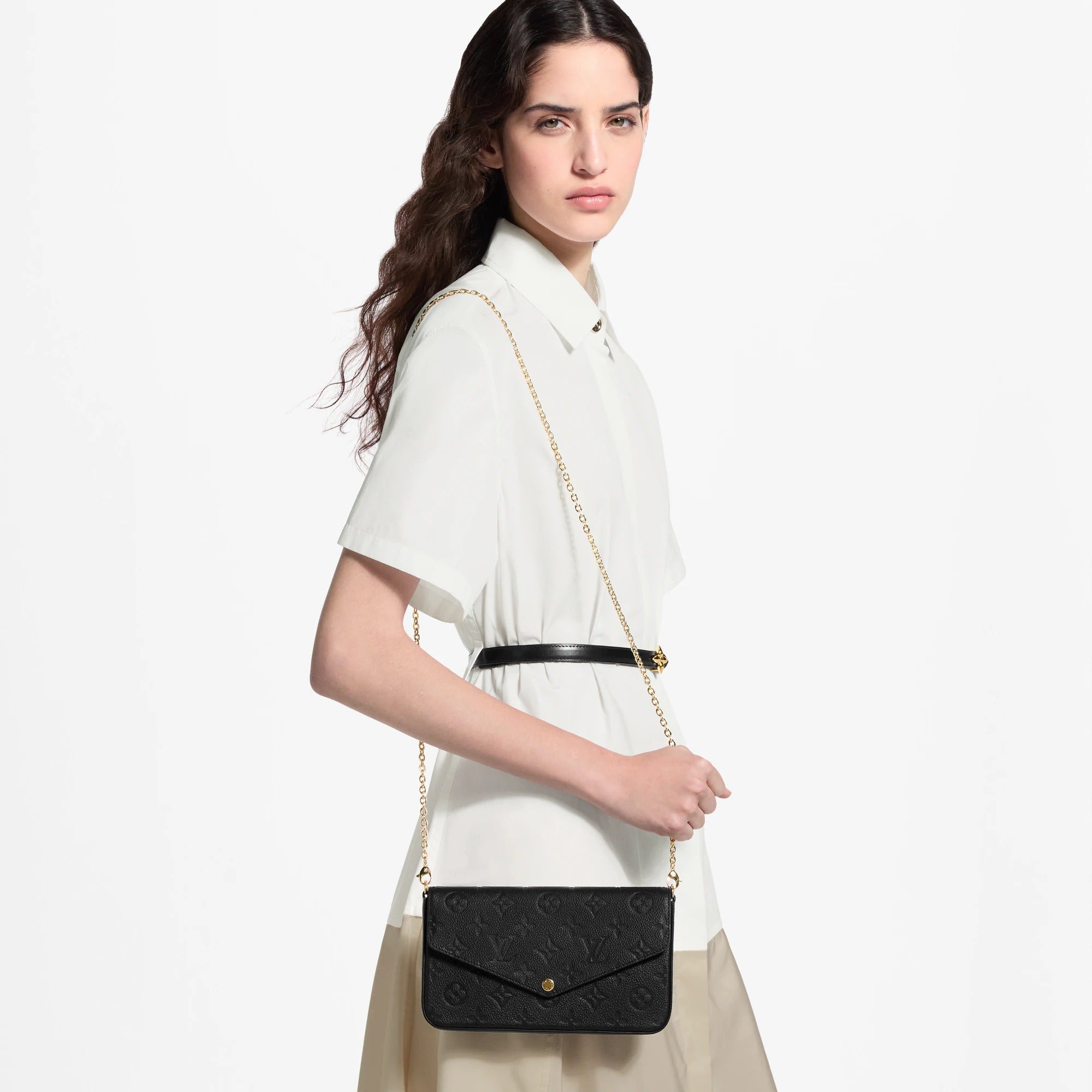 LV Pochette Fécilie Noir