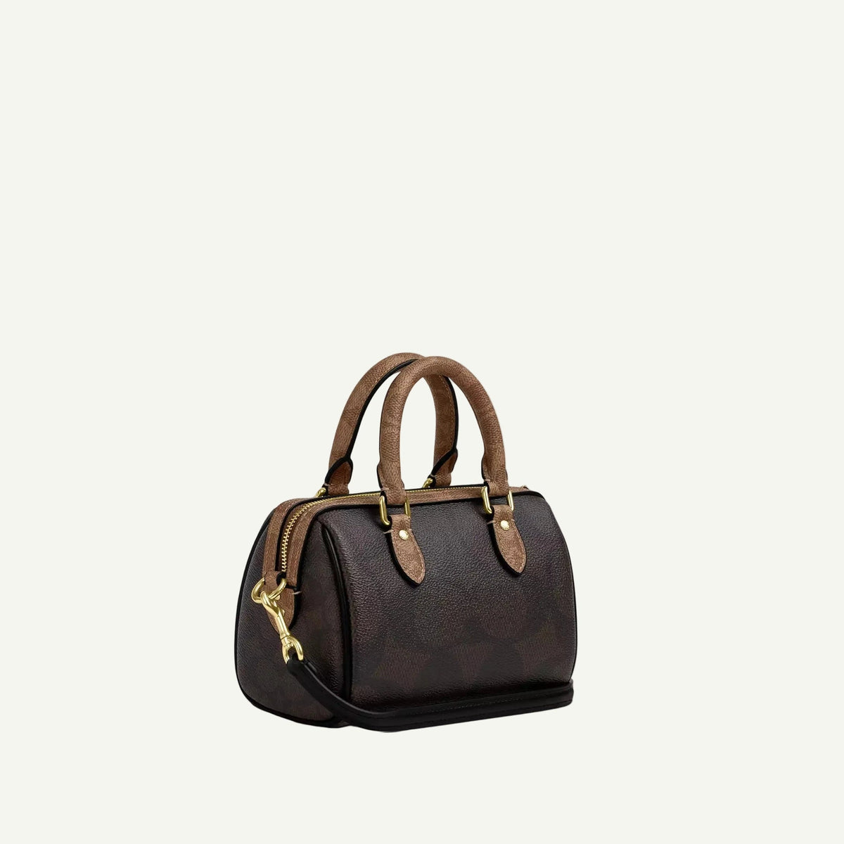 Coach Mini sac Bandoulière Rowan Marron Toile