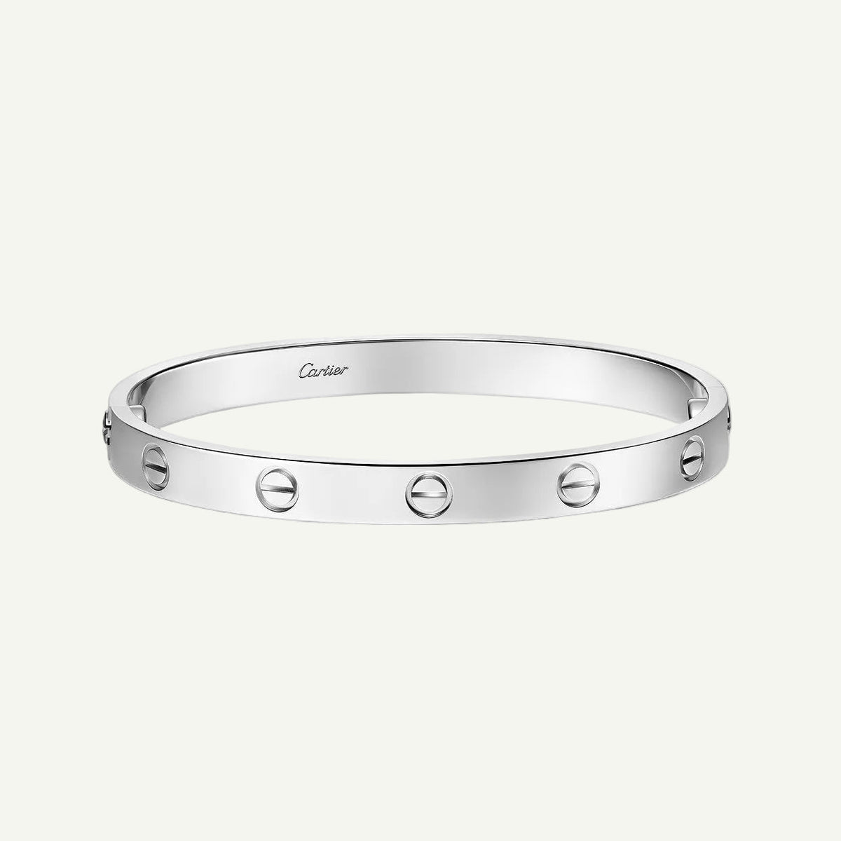 Cartier - Bracelet Love Or Blanc