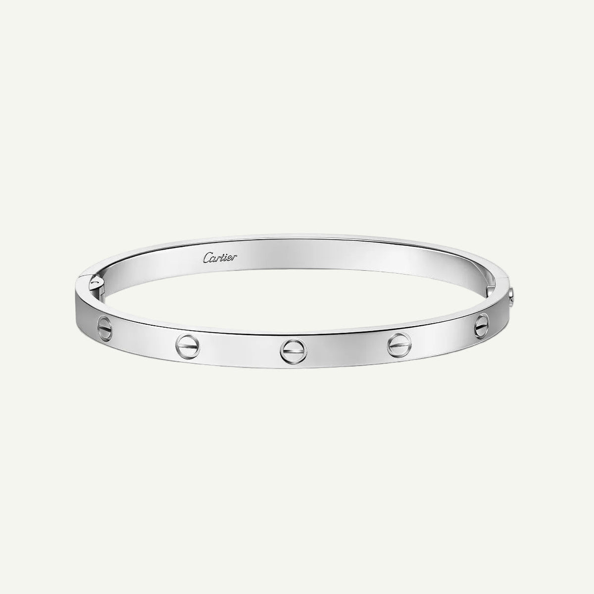 Cartier - Bracelet Love Or Blanc