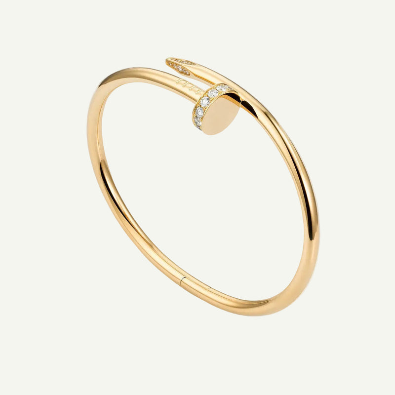 Cartier - Bracelet Juste un Clou Diamants Or Jaune